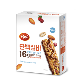 포스트 단백질바 500g x 4개