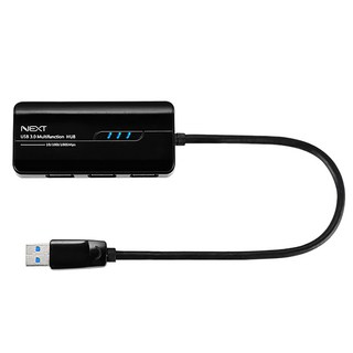 넥스트 NEXT-UH303LAN USB3.0 3포트 허브 +RJ45 기가랜카드, 1개