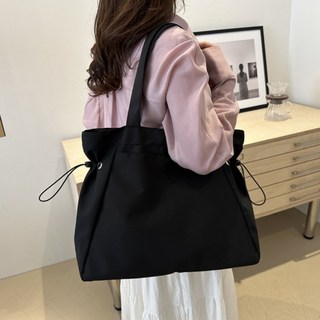 스트링 빅백 빅사이즈 숄더백 노트북 직장인 나일론 보부상가방 쇼퍼백