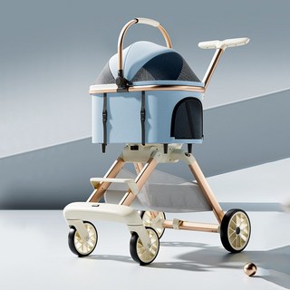 FONOW 강아지유모차 야외 휴대용 카트