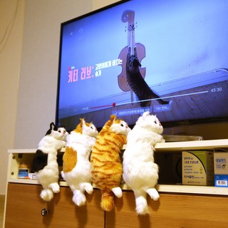 MADE IN KOREA 국내제작 움직이는 피규어 구체 관절 3D프린팅 드래곤 피규어 청룡 45cm 레이저그린, 1개 12 홈인테리어 데롱 매달린 펫 고양이장식, 턱시도
