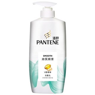 PANTENE 潘婷 絲質順滑洗髮乳，絲綢般觸感，水潤不乾枯，健康亮澤, 700g, 1瓶