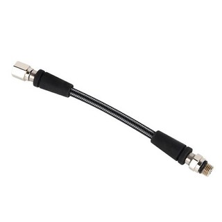 호환 다이빙 고압 레귤레이터 호스 전문 우븐 유연한 스쿠버 다이빙 고압 호스 [01] Black 15cm 1개 상품 이미지