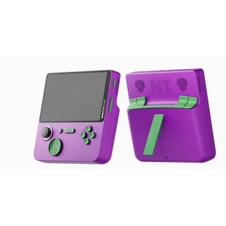 PYHO 22W 고속충전5000mAh E5게임기 64G 고전게임 5.0 인치 가정용 레트로게임기 가정용 오락기, 보라