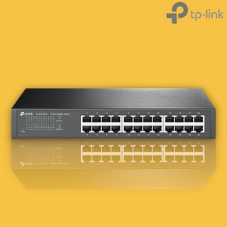 티피링크 TL-SG1024D 24포트 기가비트 데스크톱 랙마운트 스위칭허브, 1개