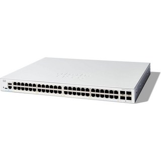 CISCO Catalyst 1300 48port 4x10G SFP+ C1300-48T-4X 48포트 스위칭허브 4SFP+ CBS350-48T-4X 후속 1개 상품 이미지