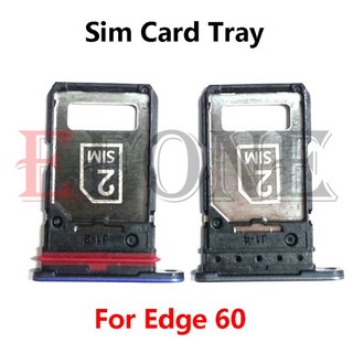 Motorola Edge 60 Pro 퓨전 스타일러스 Sim 카드 슬롯 트레이 홀더 소켓 용 10PCS, 04 Edge 60 Pro Gray