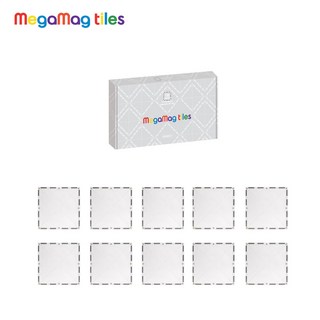 [메가멕타일즈] 아이스 큰 정사각형 확장팩 세트 10p 자석블럭, 아이스 큰 정사각형 확장팩 10p, 선택:아이스 큰정사각형 확장팩 10p