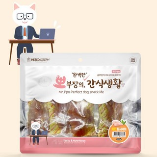 강아지용 무항생제 건조 닭가슴살 50개 1박스 셰퍼드 애견육포 강아지호텔, 300g