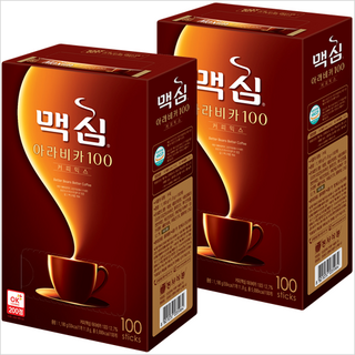 맥심 아라비카 100 커피믹스 11.8g 100개입 2개 상품 이미지