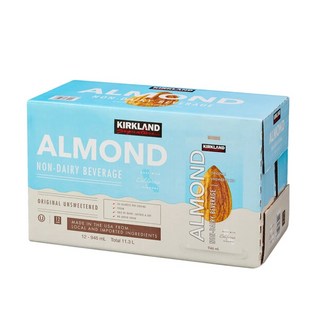 커클랜드 시그니춰아몬드음료, 기본, 946ml x 12팩, 12개, 946ml