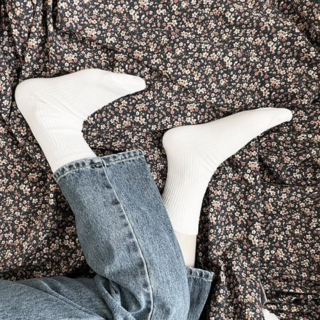 무압박 골지 양말 5종 세트 국산양말