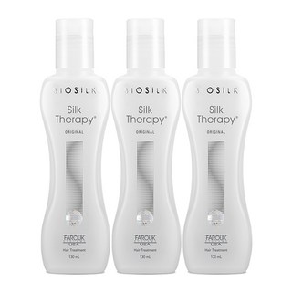 실크테라피 오리지널 헤어에센스, 130ml, 3개_리지랄 효능 만족도 100% 공유