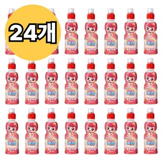 캐치티니핑 어린이 음료수 피치 복숭아맛 음료 200미리, 4.8L, 1세트