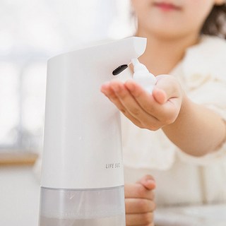 라이프썸 자동 거품 손세정기 (LFS-HA11) 화이트 센서형 비접촉 자동 디스펜서 1개 상품 이미지