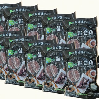 [냉장]김해축협 산들에 찰순대 1kg, 10개