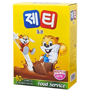 동서 제티 쵸코렛맛 분말, 17mg, 1개입, 80개