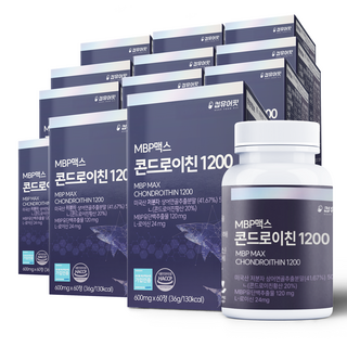 미국산 저분자 상어연골 콘드로이친 1200 MBP 식약처 HACCP 인증 킵유어핏, 60정, 12개