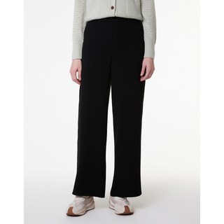 24SS 블랙 단색 와이드 뒷밴딩 팬츠 VLPA4B211BK