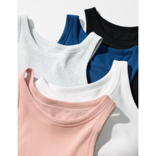 [매장판] 유니클로 여성 데일리 나시 민소매 립 브라탑 + 파우치증정