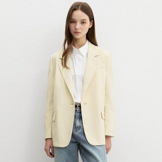 [_]시스티나 [25 S/S] 베이직 싱글 원버튼 자켓