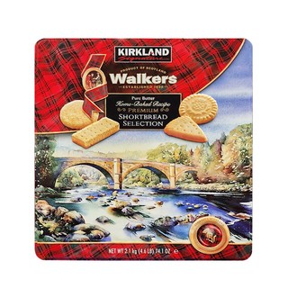 CS 284101 커클랜드 시그니춰 워커스 프리미엄 쇼트브레드 셀렉션 쿠키 2.1kg, 1개 대표 이미지 - 코스트코 과자 추천