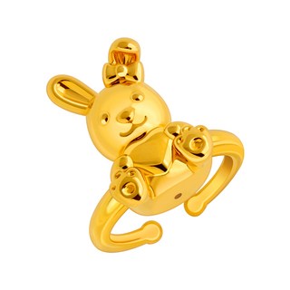 24K 순금 러블리토순이 돌반지