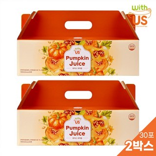 위더스 호박즙 100mlx60포 (2세트), 2개, 100ml