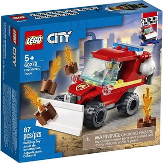 LEGO 레고 City Fire Hazard Truck 60279 빌딩 키트 아이들을 위한 멋진 조립 장난감을 만드는 소방관 장난감 2021년 신제품(87피스) 200141