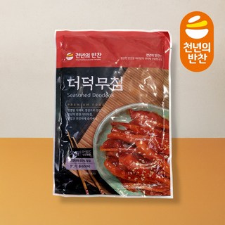 오독오독 더덕무침 500g 천년의 반찬, 1개