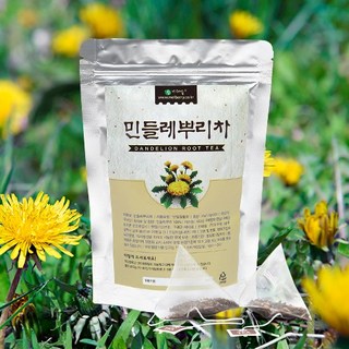 민들레뿌리차 티백 민들레 효능 민들레차 효능 포공영 티백차, 20개입, 4개, 1g