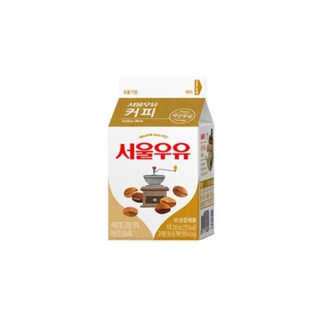 서울우유 카톤 커피우유, 200ml, 6개