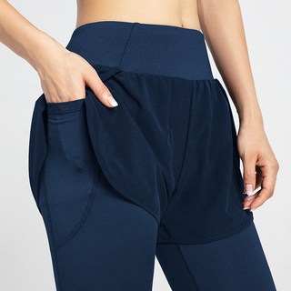 이로핏 하이웨스트 필라테스 요가 레깅스 반바지 일체형 워터레깅스