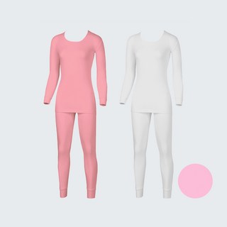 BYC 순면 80수 고급원단 손발목 레이스 여성내복세트