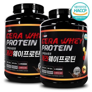 메이크바디 게라웨이프로틴 게라게이너 헬스 단백질보충제, 2kg, 2개