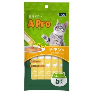 마쯔리 에이 프로 캣 짜먹는 간식 5p 닭고기, 14g, 5개