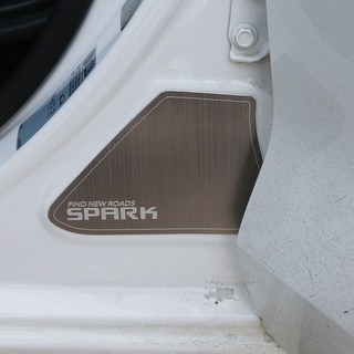 디디앤카 넥스트스파크 악세사리 도어하단 프레임 몰딩 용품 악세사리 호환, 02.프레임메탈 카본