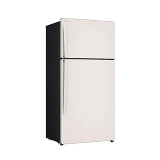 LG 일반냉장고 오브제 507L 도어쿨링 아이스메이커 베이지 2도어, D502MEE33