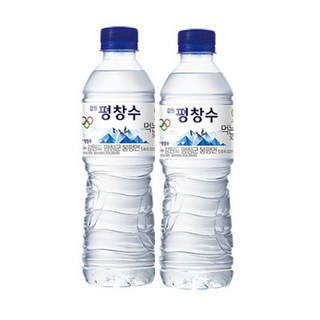 강원 평창수 생수, 500ml, 260개