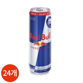 레드불 에너지 드링크, 24개입, 355ml