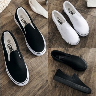 슈썸 남녀공용 3컬러 슬립온 스니커즈 캔버스화