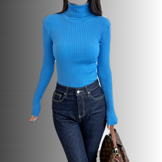 빅사이즈 겨울 니트 스웨터 오버핏 라운드넥 패션 스타일 마감처리 다양한색상