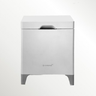 [케어팟] 대용량 4.2L UVC살균 스텐 큐브 통세척 초음파 가습기 X41