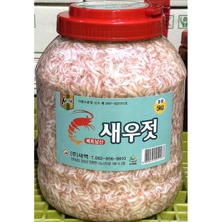 새우젓(냉장 5kg) 업소용 새우 젓갈, 5kg, 1개