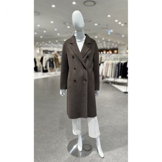올리브데올리브 더블 버튼 핸드메이드 울코트 YW3WH440