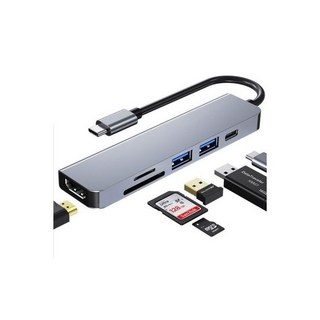 케이베스트 mi400 usb c타입 멀티 허브 6IN1