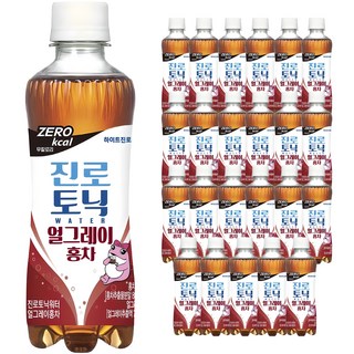 하이트진로 토닉워터 얼그레이홍차 제로칼로리, 300ml, 24개