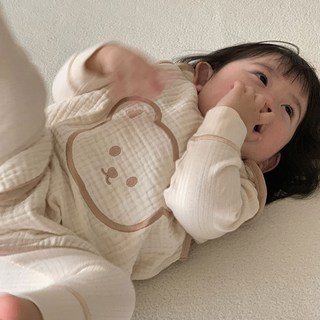 돗투돗 디어프렌즈 거즈 사계절 수면조끼
