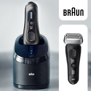 BRAUN 시리즈 8 SMART 면도기 세트, 8560, 블랙