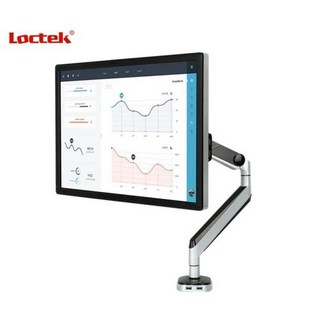 Loctek D8A 알루미늄 가스 스프링 풀 모션 데스크탑 모니터 홀더